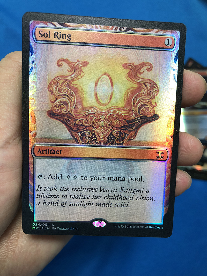 Sol Ring Kaladesh Inventions Foil – PROXY KING MTG PROXY