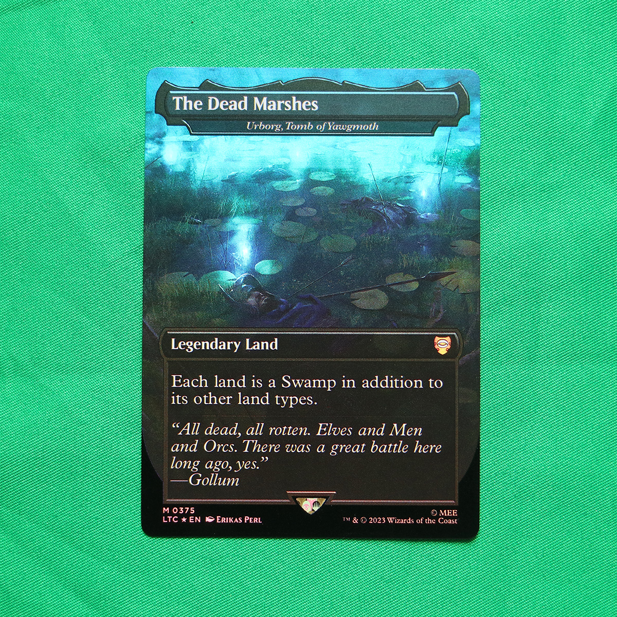 The Dead Marshes (Urborg, Tomb of Yawgmoth) LTC #375 foil mtg proxy ...