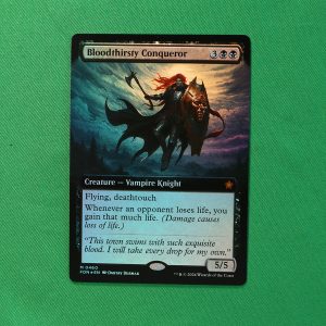 Bloodthirsty Conqueror #460	FDN foil mtg proxy magic the gathering proxies cards gp fnm playable holo foil available